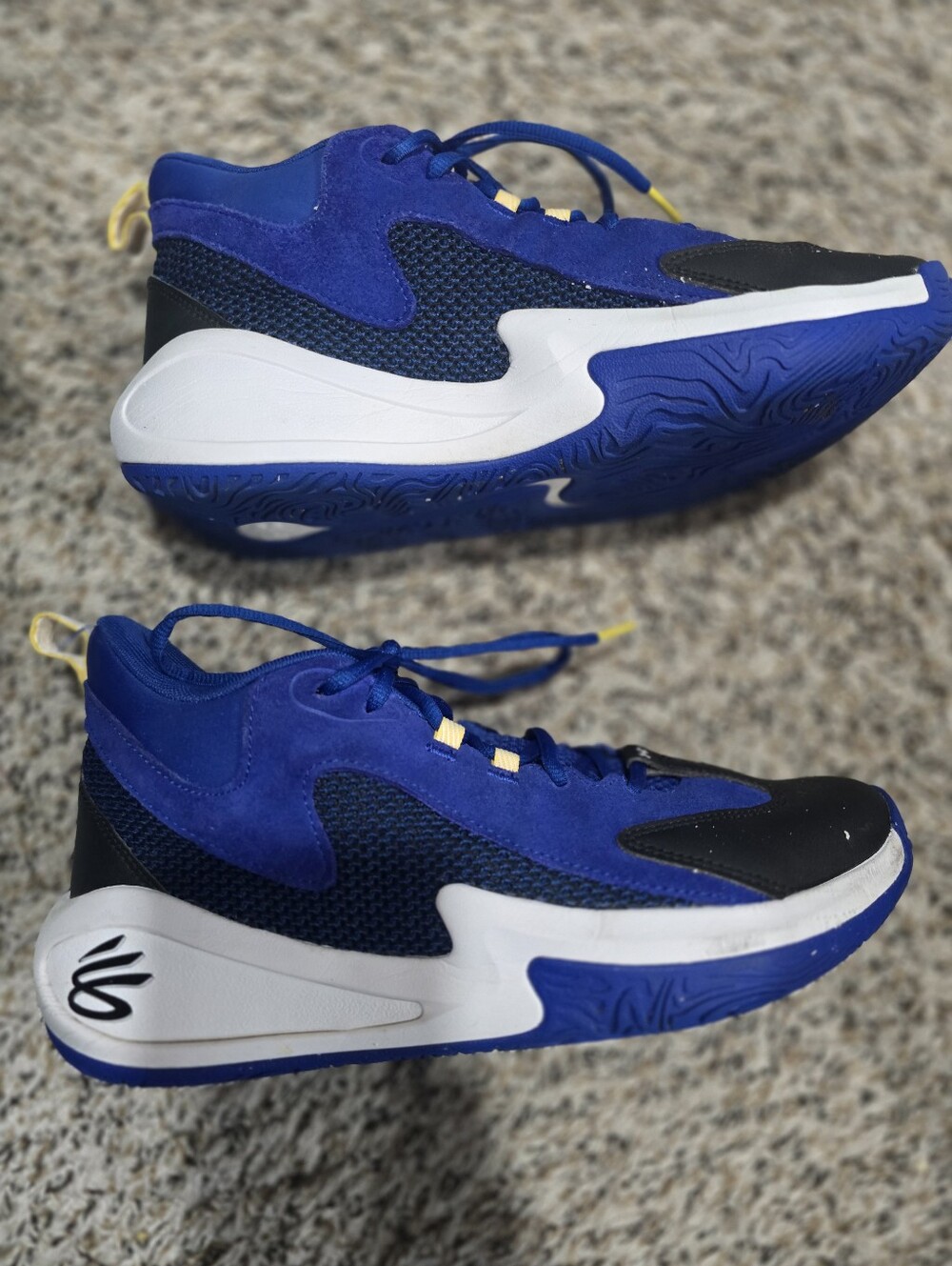 Under Armour Curry 3Z 25 SDE Basketball Shoes Royal Blue Size 10.5